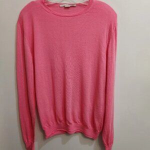 Stella Mccartney Pink Virgin Wool Sweater Size E.U. 44, U.S. (8-10) or Medium
